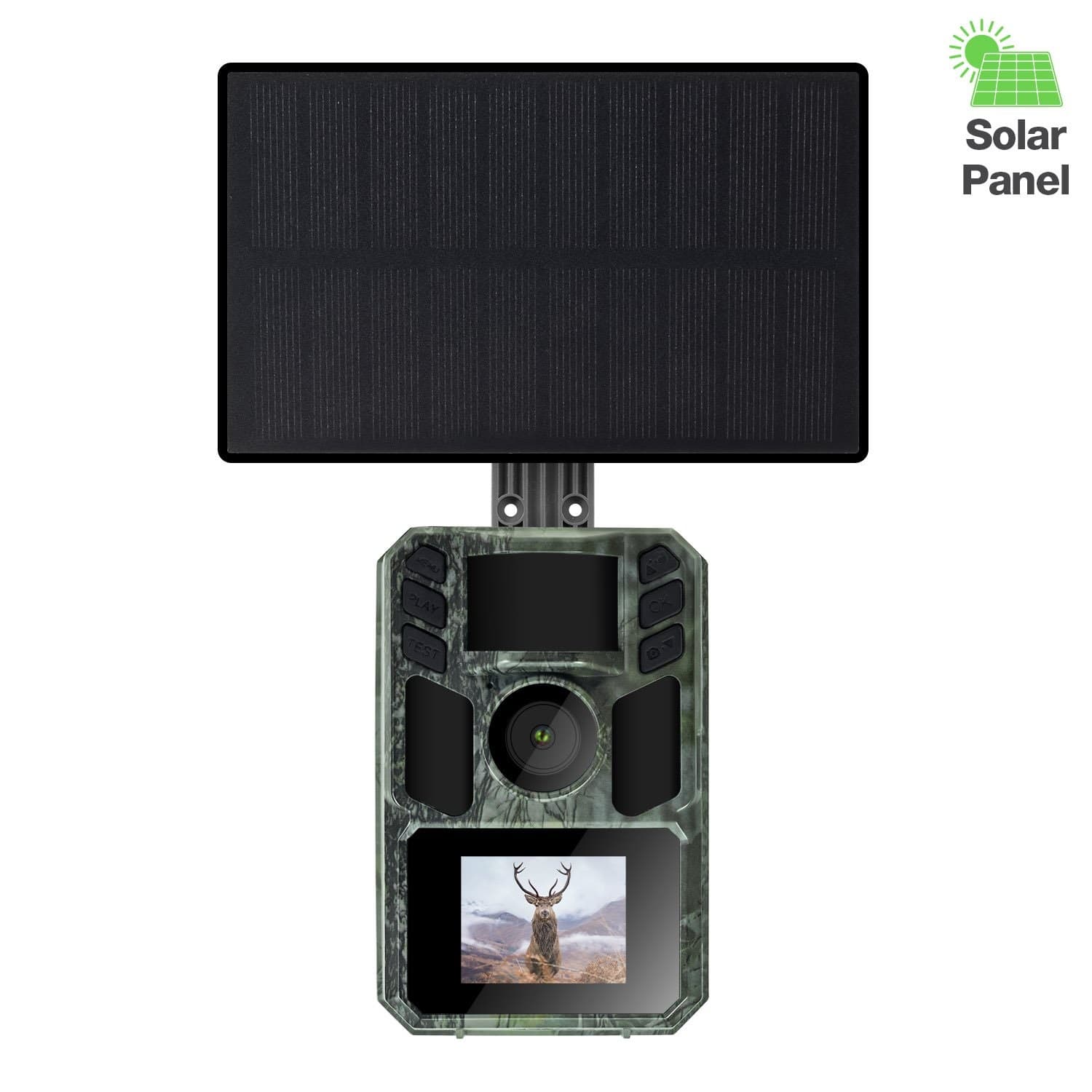 EVOLVEO StrongVision Solar A, fotopast & časosběrná kamera, solární panel, 5.000mAh