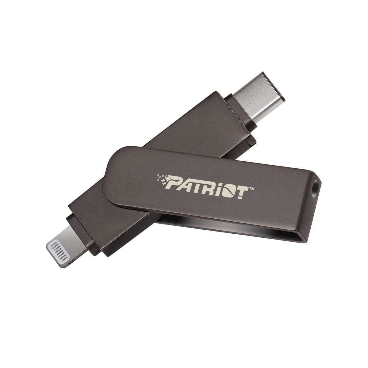 Patriot iLuxe Stick C MFi 128GB USB 3.2 Lightning + USB-C Černá