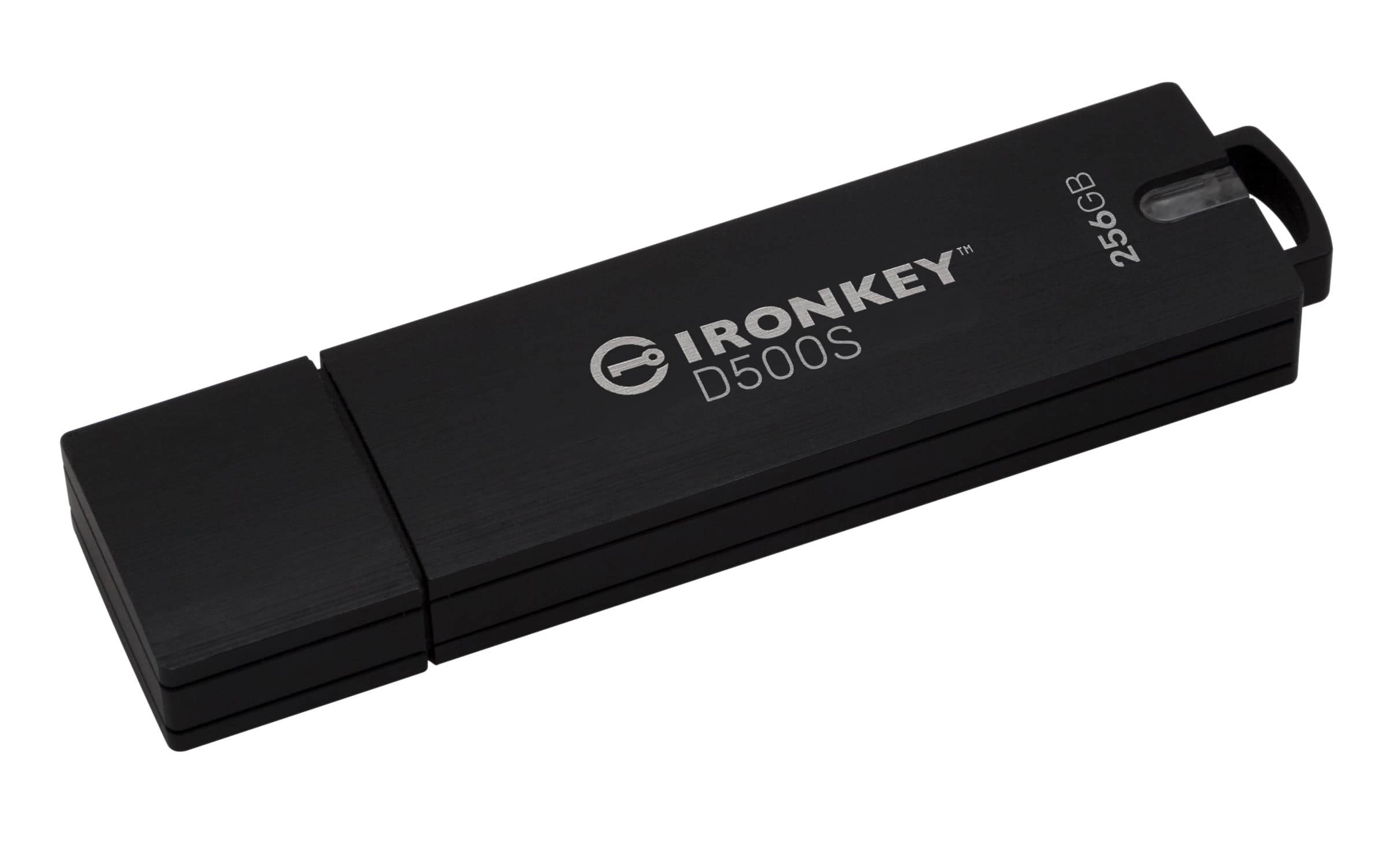 Kingston Ironkey D500S 256GB USB 3.2 USB-A Černá
