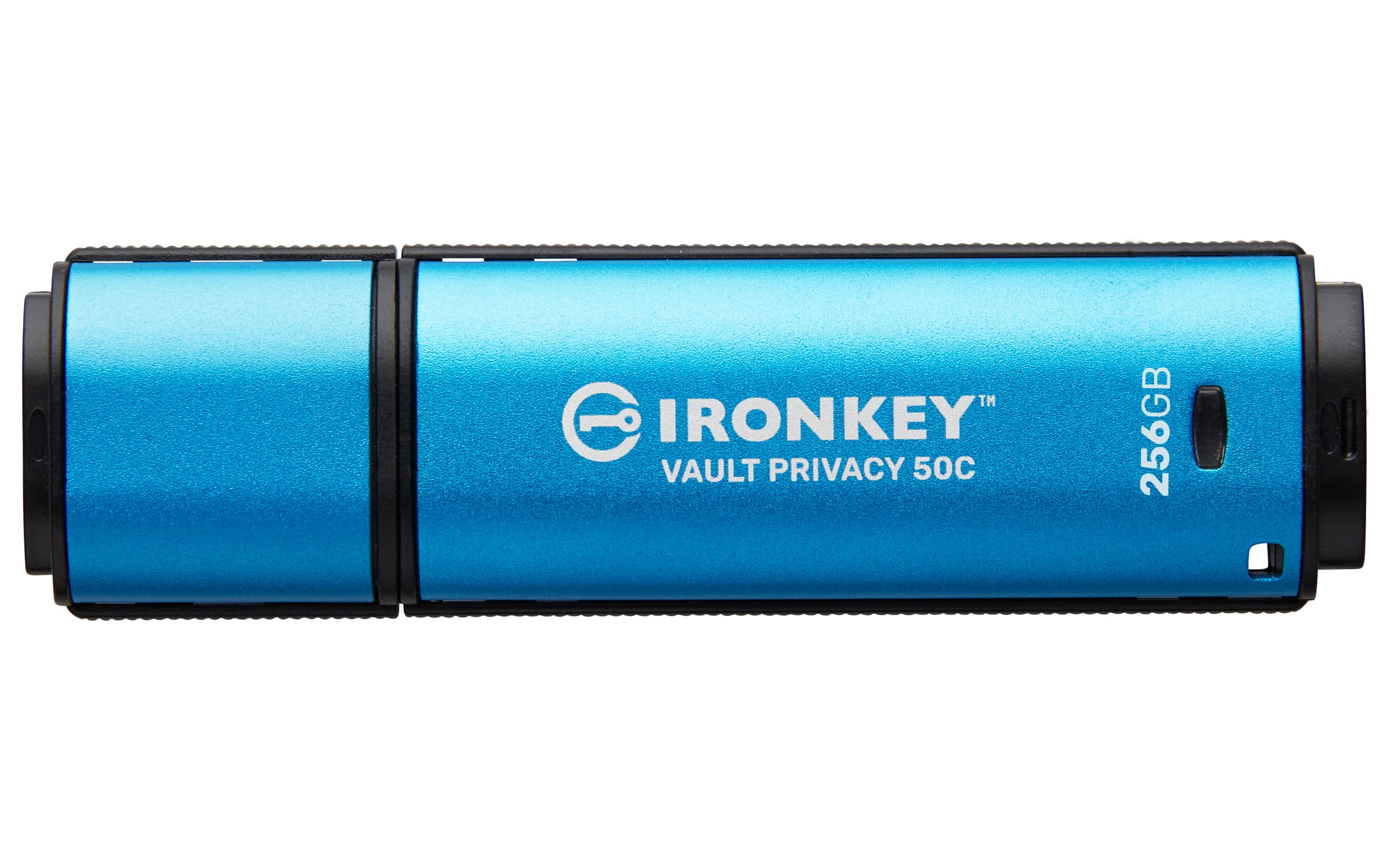 Kingston Ironkey Vault Privacy 50C 256GB USB 3.2 USB-C Modrá
