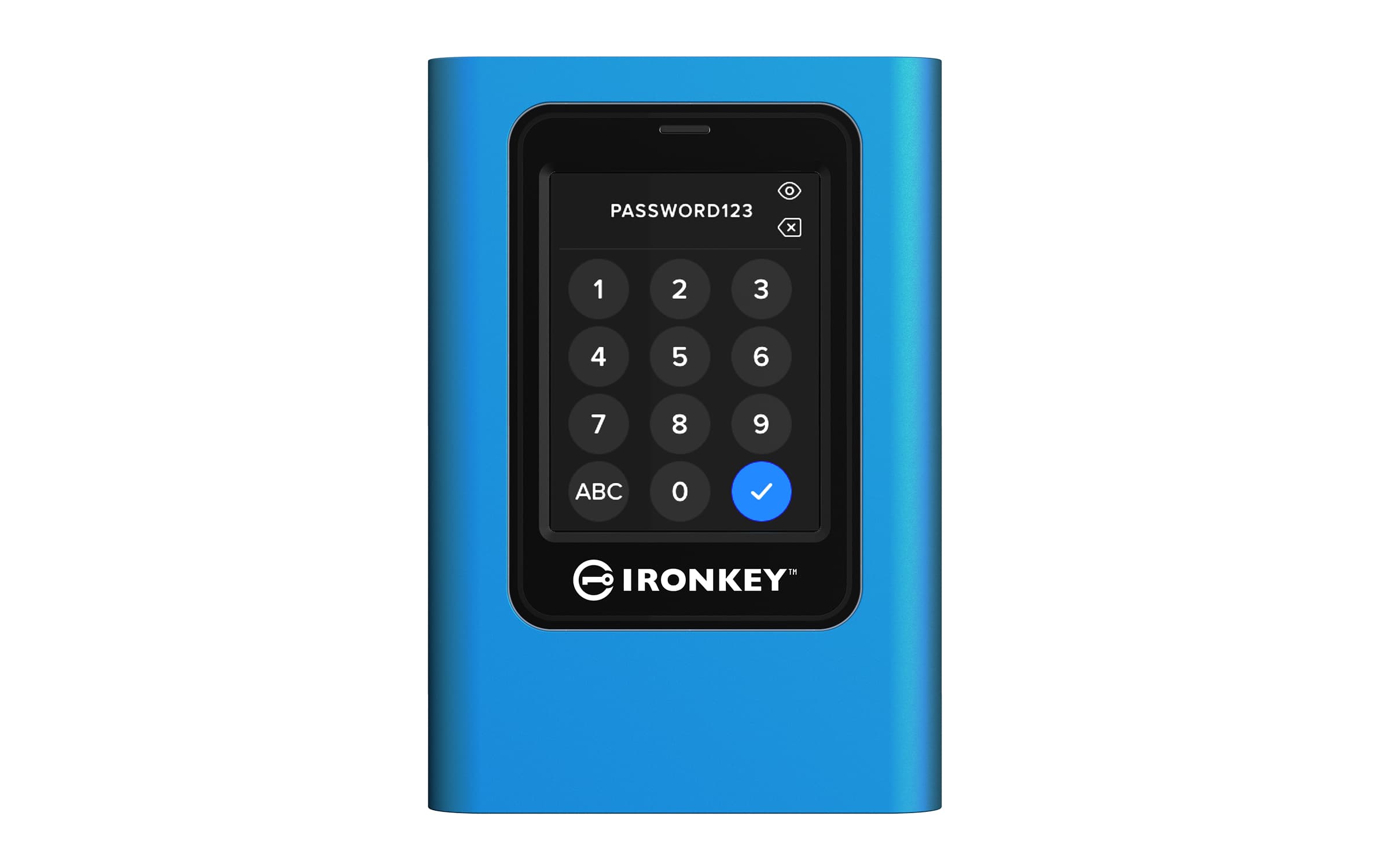 Kingston IronKey VP80 1,9TB SSD Externí 2.5" Modrá 3R