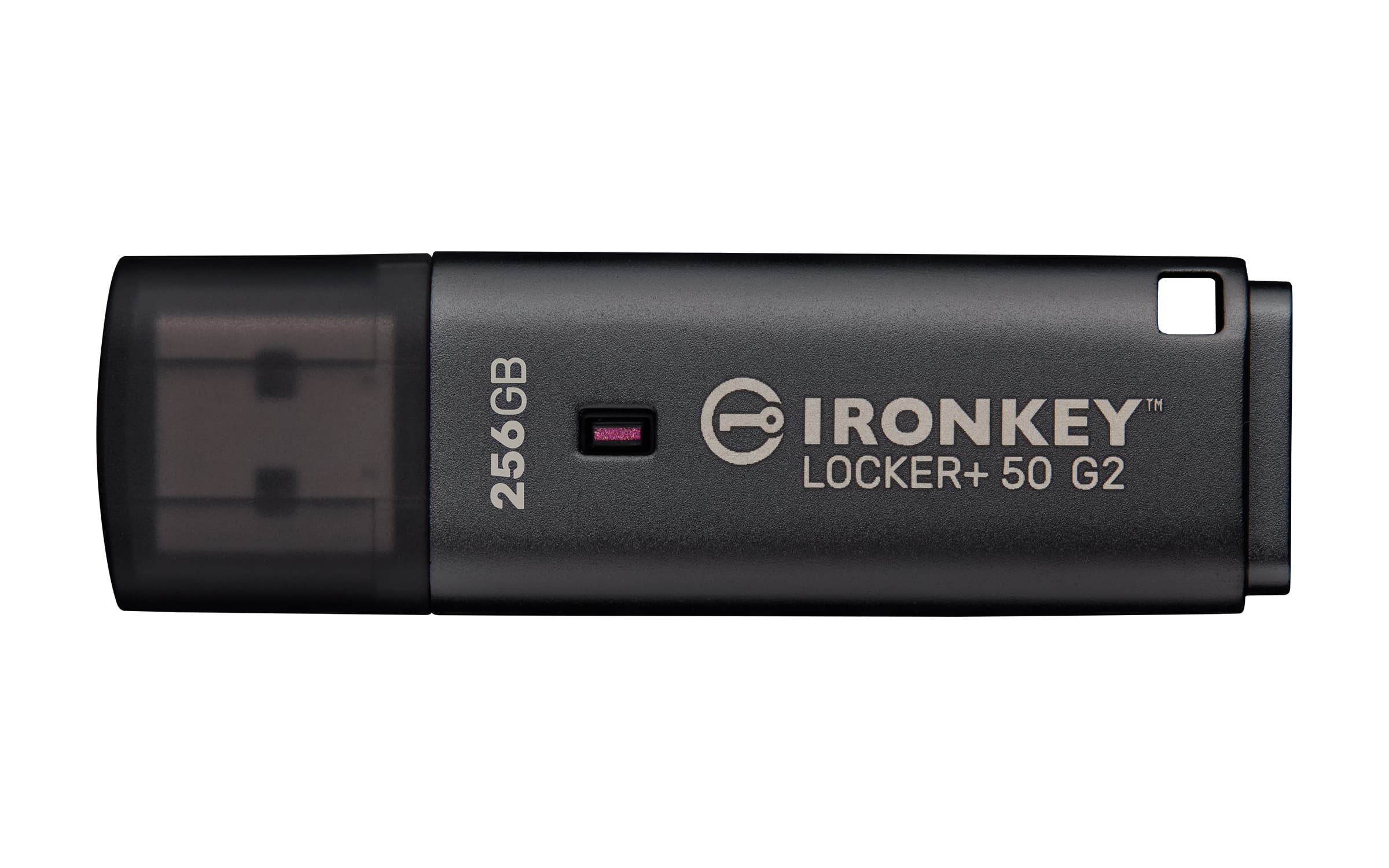 Kingston IronKey Locker+ 50 G2 256GB USB 3.2 Gen 1 (5Gb s) USB-A Černá