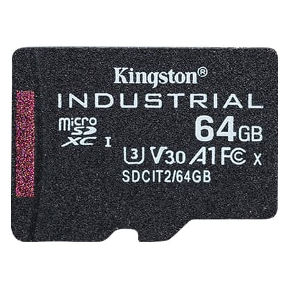 Kingston Industrial micro SDHC 64GB UHS-I U3 Class 10