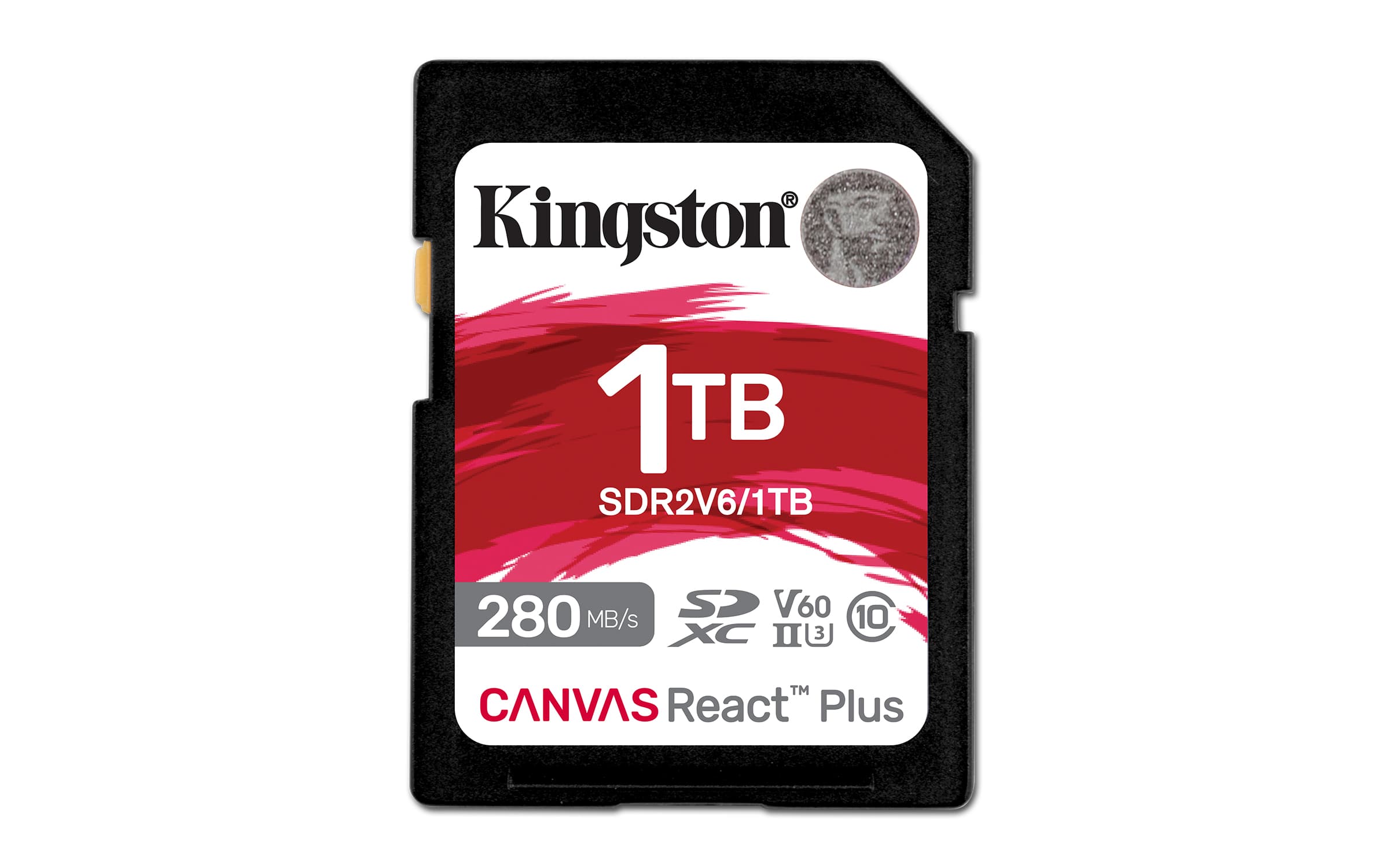 Kingston Canvas React Plus SDHC 1TB UHS-II U3 Class 10