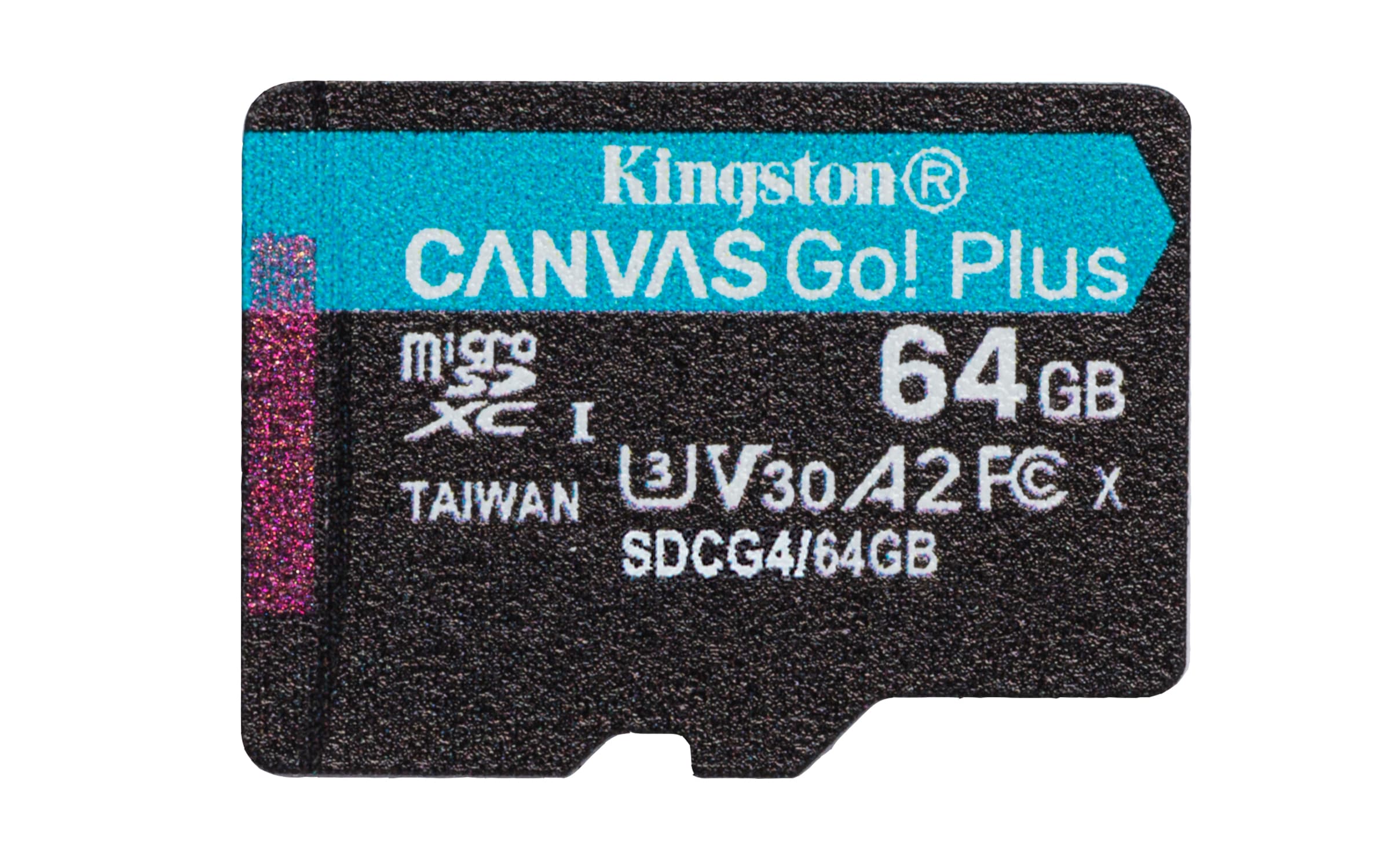 Kingston Canvas Go Plus A2 Micro SDXC 64GB UHS-I U3 Class 10