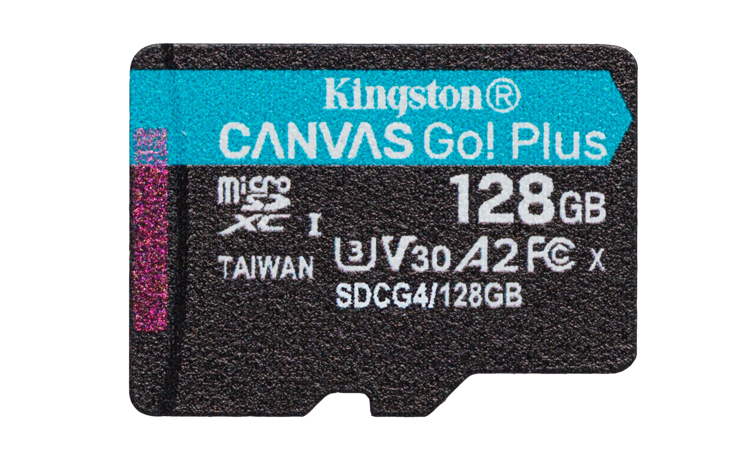 Kingston Canvas Go Plus A2 Micro SDXC 128GB UHS-I U3 Class 10