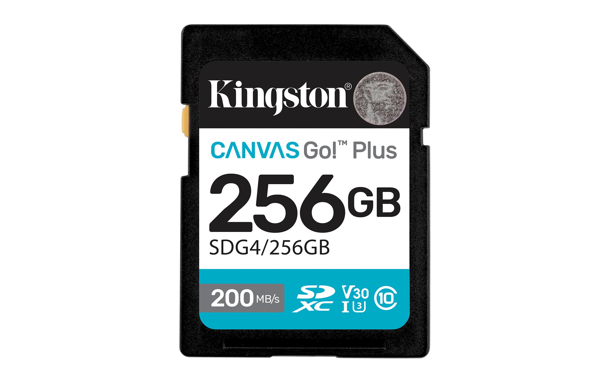 Kingston Canvas Go Plus SDXC 256GB UHS-I U3 Class 10