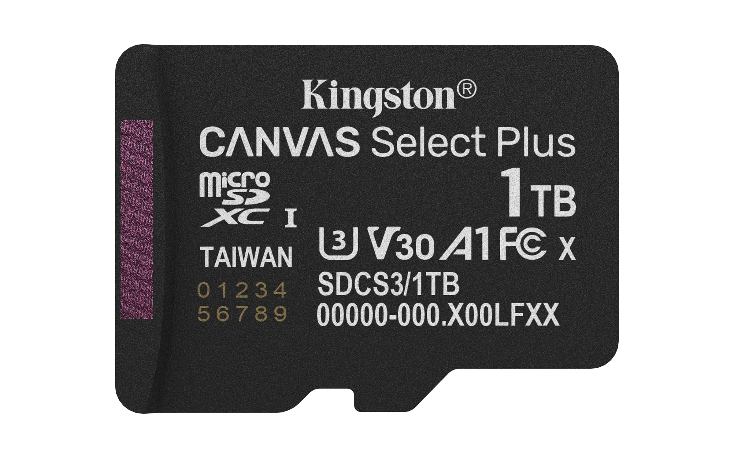Kingston Canvas Select Plus Micro SDXC 1TB UHS-I U3 Class 10
