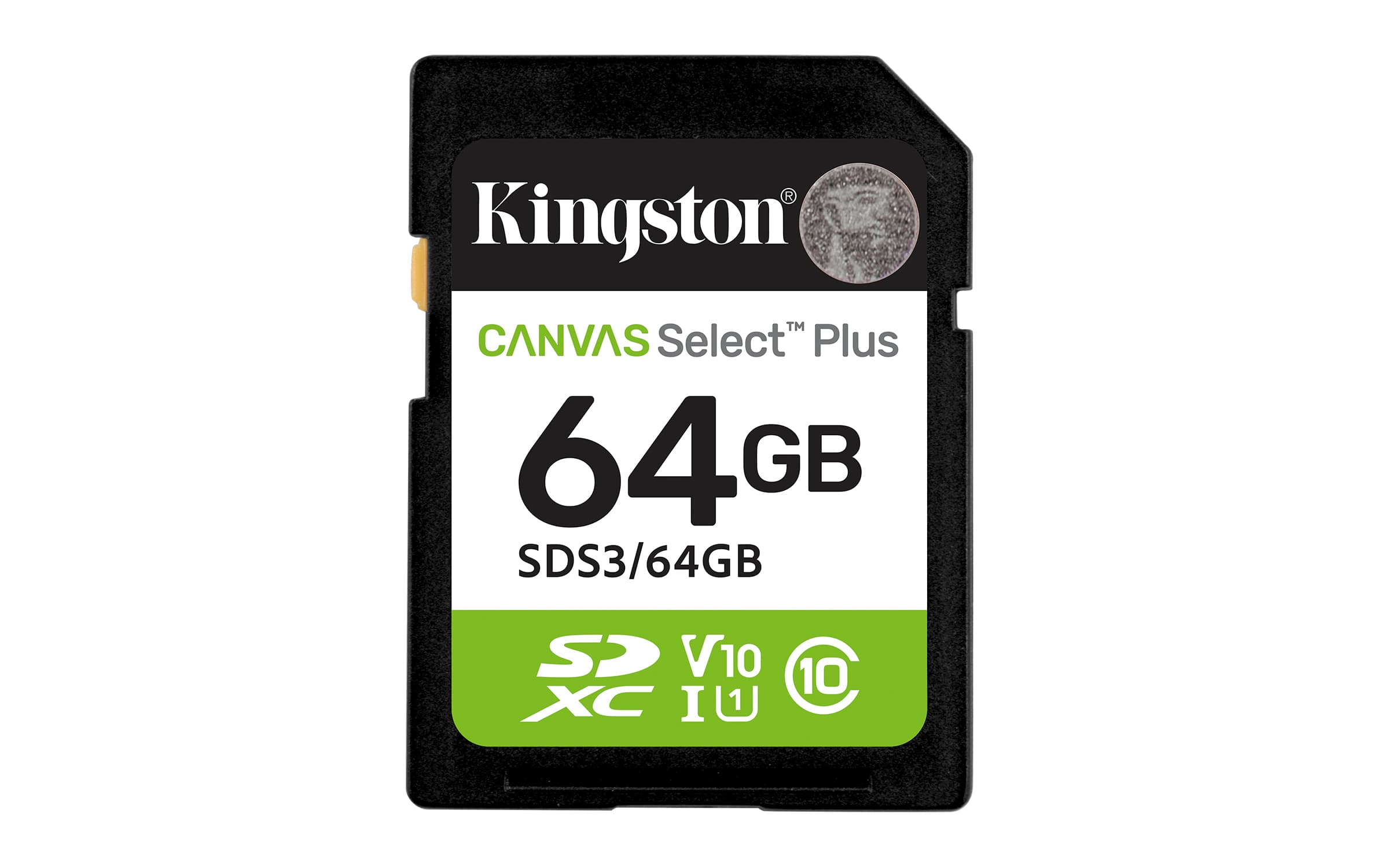 Kingston Canvas Select Plus SDXC 64GB UHS-I U1 Class 10
