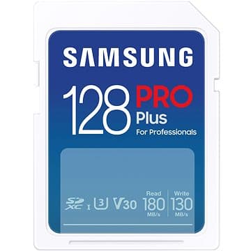 Samsung SDXC 128GB USB 3.0 USB-A Class 10 + Adaptér Modrá