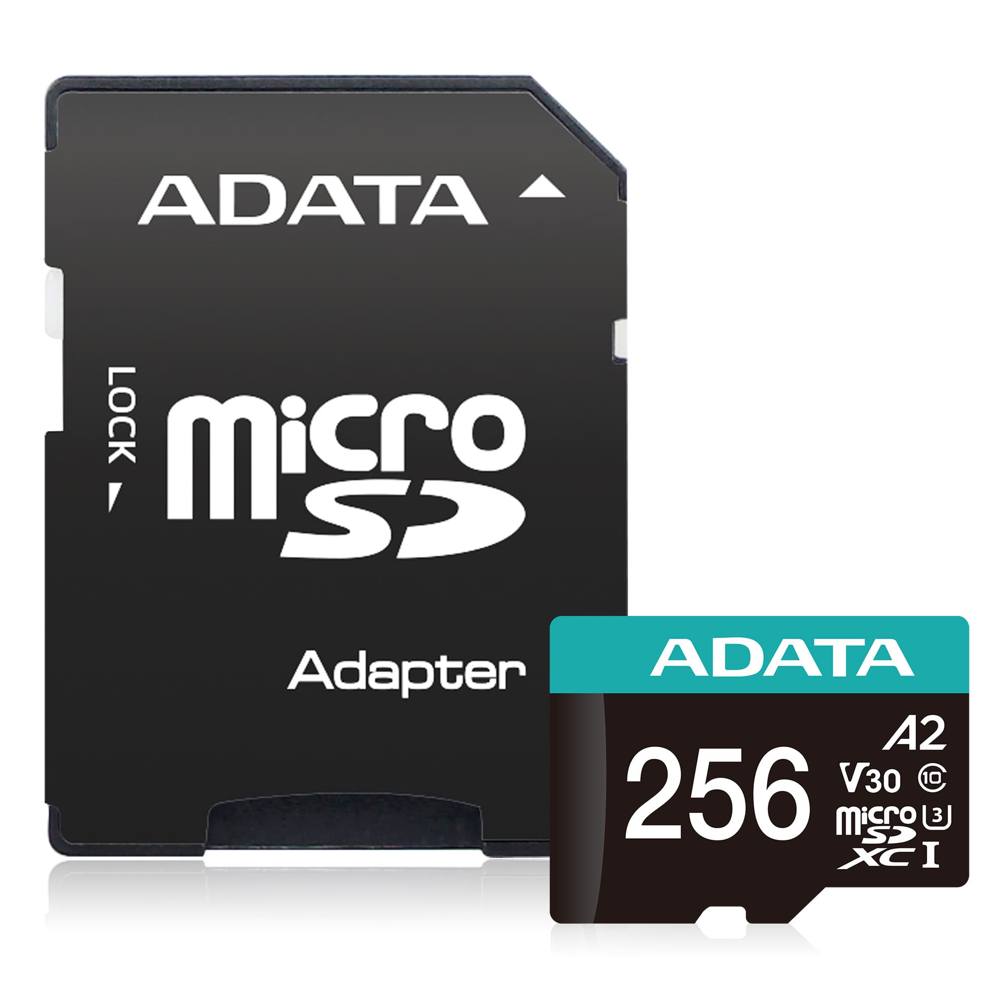 ADATA V30S micro SDXC 256GB UHS-I U3 Class 10 + Adaptér