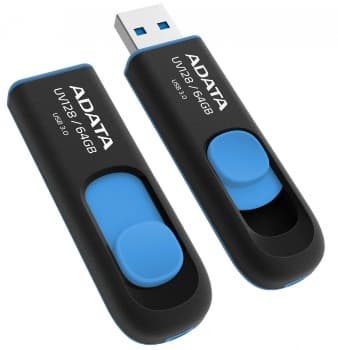 ADATA UV128 64GB USB 3.2 USB-A Modrá