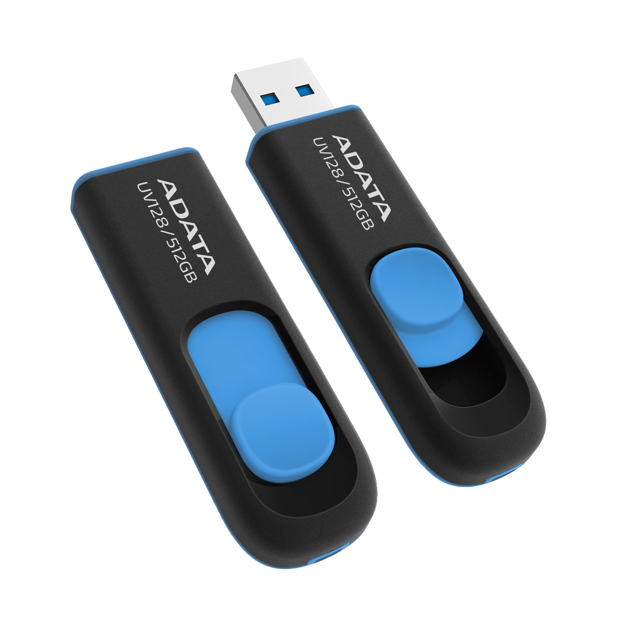 ADATA UV128 512GB USB 3.2 USB-A Modrá