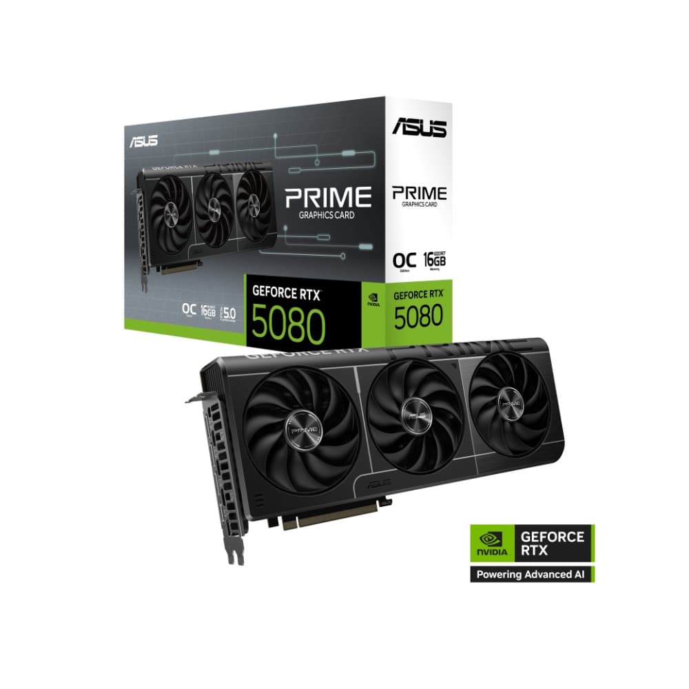 NVIDIA® PRIME GeForce RTX™ 5080 Gaming OC 16GB GDDR7