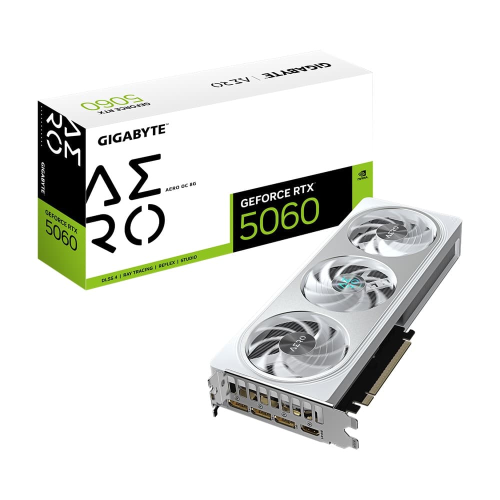 GIGABYTE GeForce RTX 5060 AERO OC 8GB GDDR7