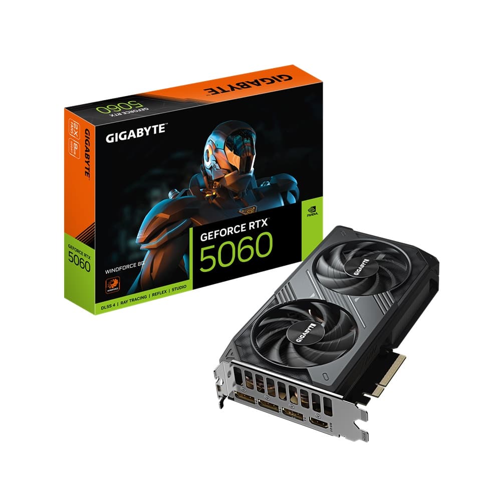 GIGABYTE GeForce RTX 5060 WINDFORCE 8GB GDDR7