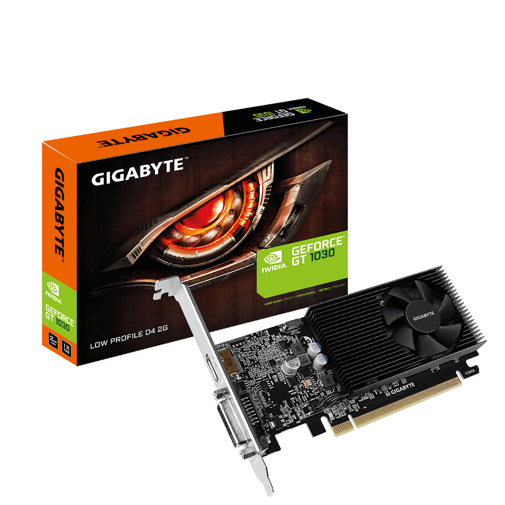GIGABYTE GT 1030 Low Profile D4 2G