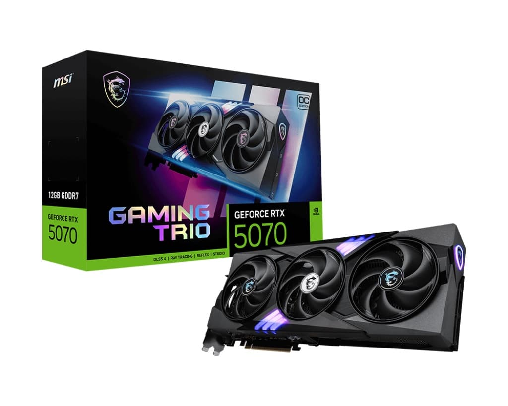 MSI GeForce RTX 5070 TRIO Gaming OC 12GB GDDR7