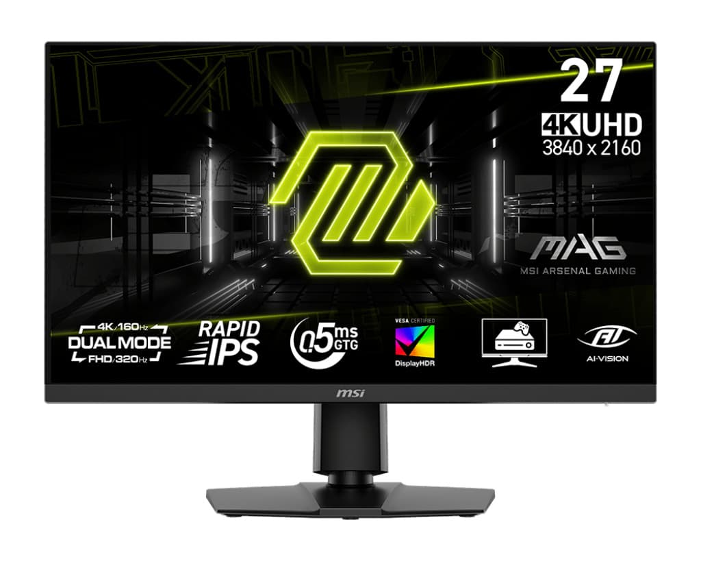 MSI MAG 272URDF E16 27" IPS 4K UHD 320Hz 0,5ms Černá 3R