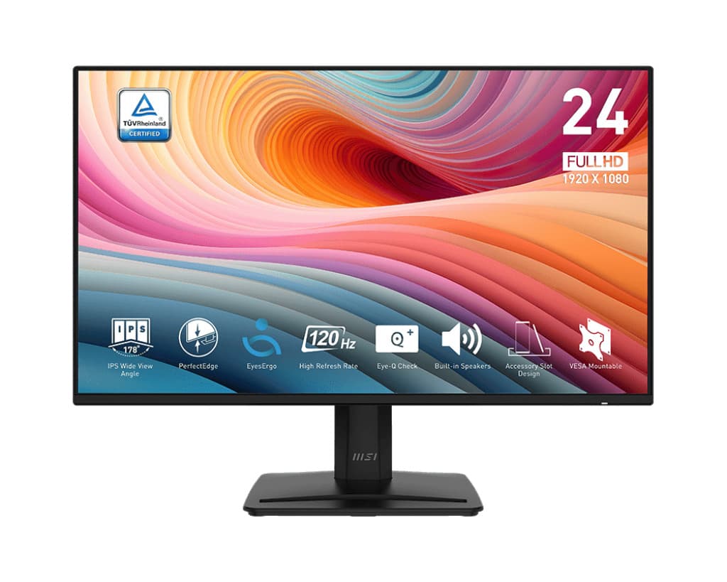 MSI Pro MP242A E2 23,8" IPS FHD 120Hz 1ms Černá 2R