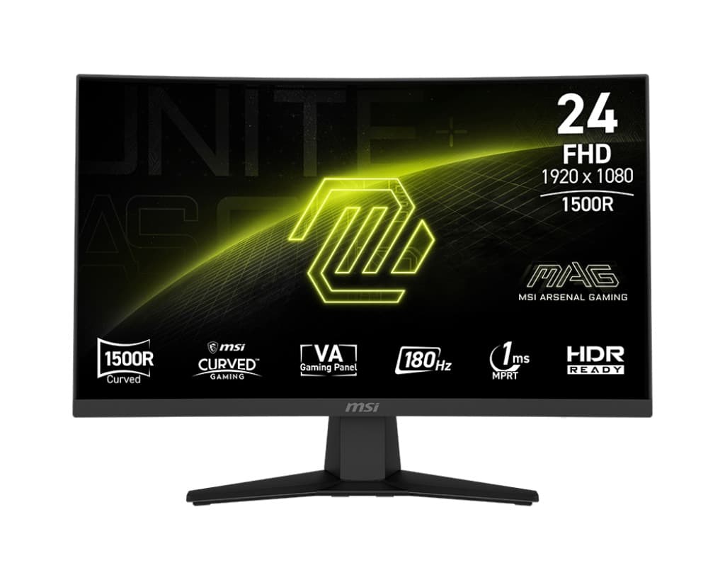 MSI MAG 244C 23,6" VA FHD 180Hz 1ms Černá 3R