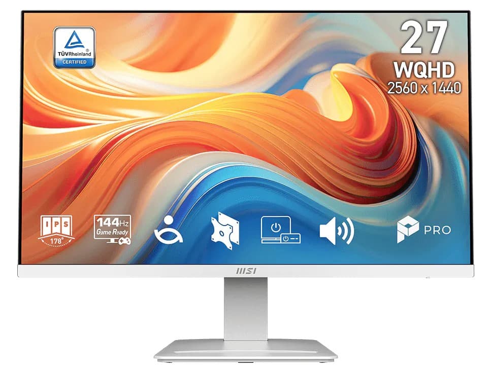 MSI Pro MP273QW E14 27" IPS QHD 144Hz 1ms Bílá 3R