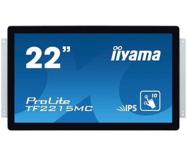 22" iiyama TF2215MC-B2: IPS, FullHD, capacitive, 10P, 350cd m2, VGA, DP, HDMi, černý