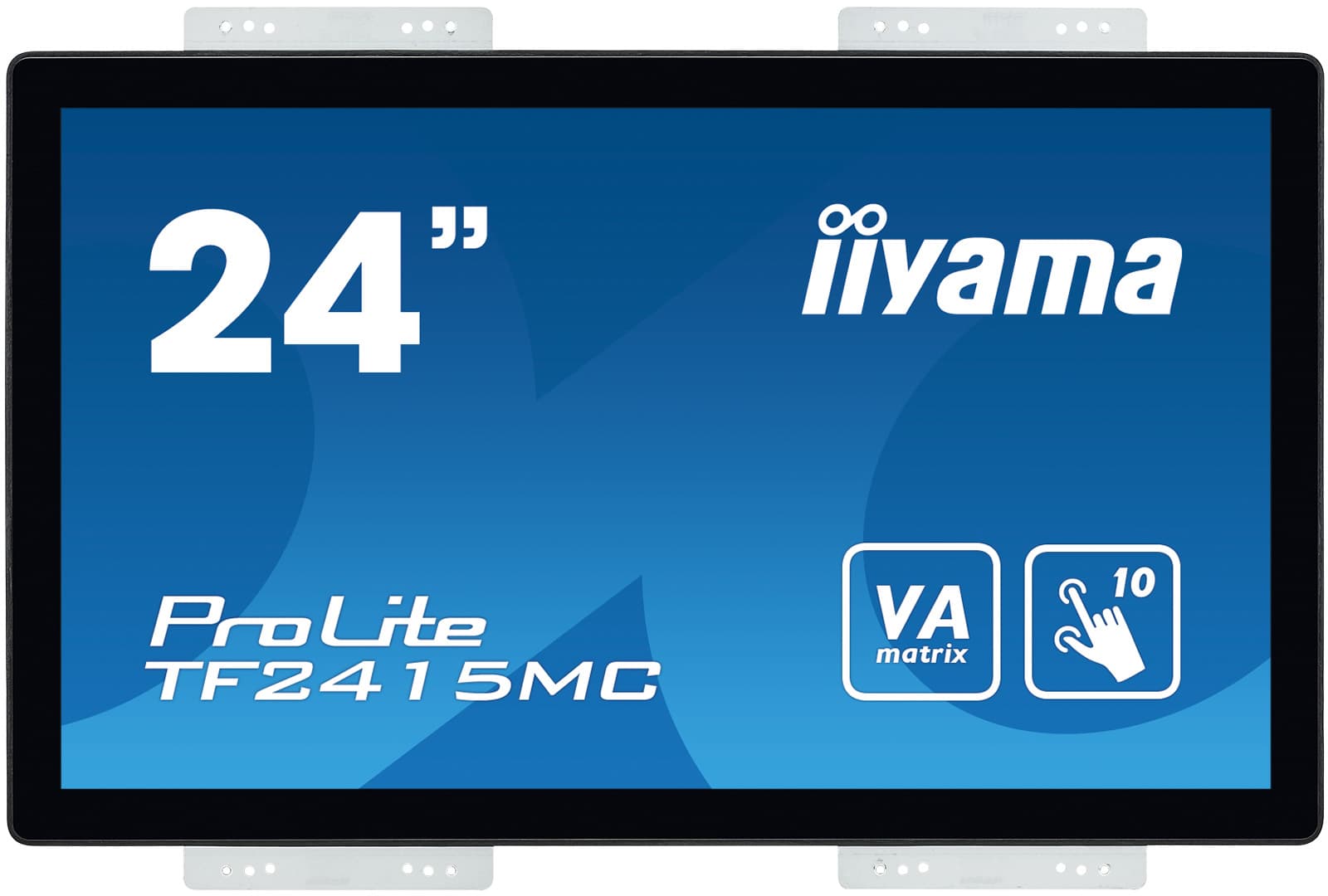 24" iiyama TF2415MC-B2: VA, FullHD, capacitive, 10P, 350cd m2, VGA, DP, HDMI, černý