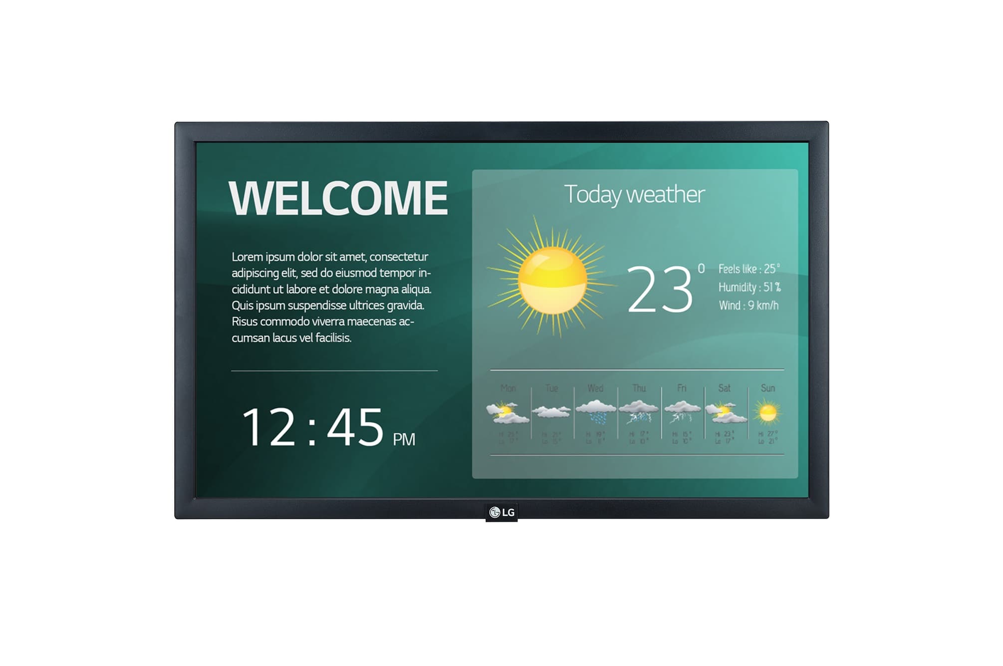 22" LG LED 22SM3G  - FHD,IPS,250cd,16