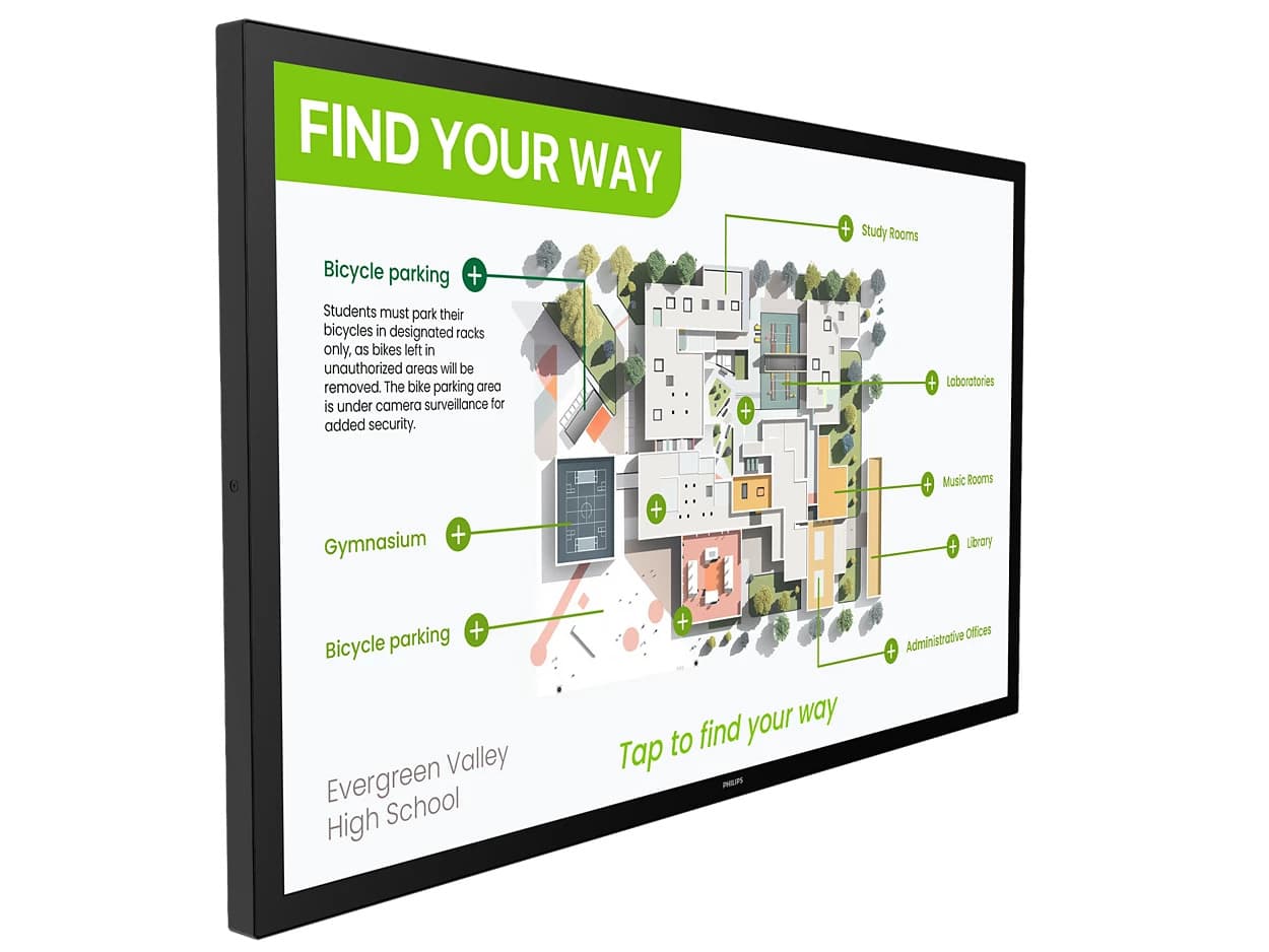 55" D-LED Philips 55BDL3751T-UHD,450c,PCap,24