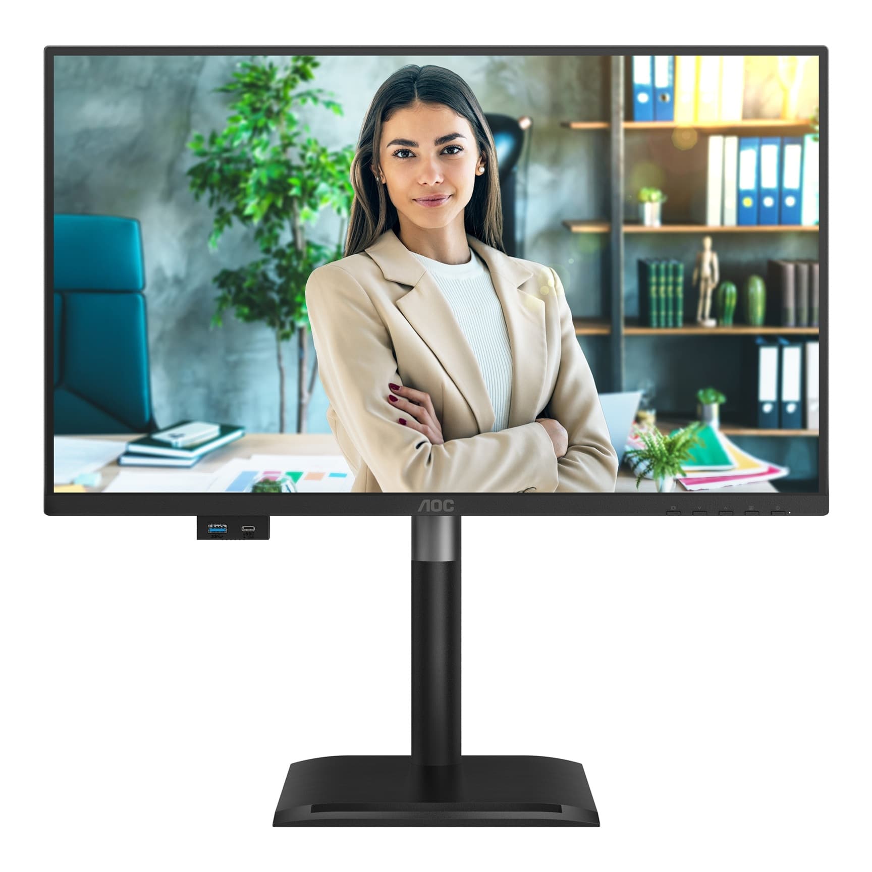 AOC/24P4U/23,8"/IPS/FHD/120Hz/4ms/Černá/5R