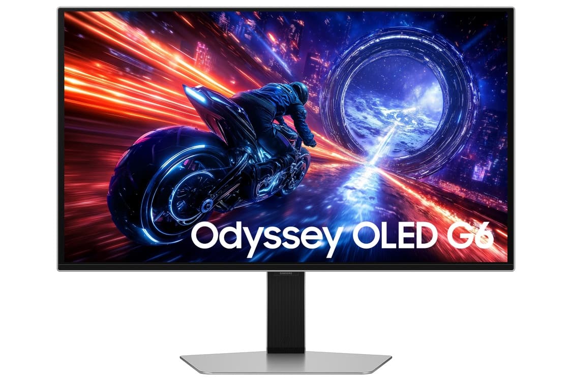 Samsung Odyssey OLED G6 G60SF 27" OLED QHD 500Hz 0,03ms Stříbrná 2R