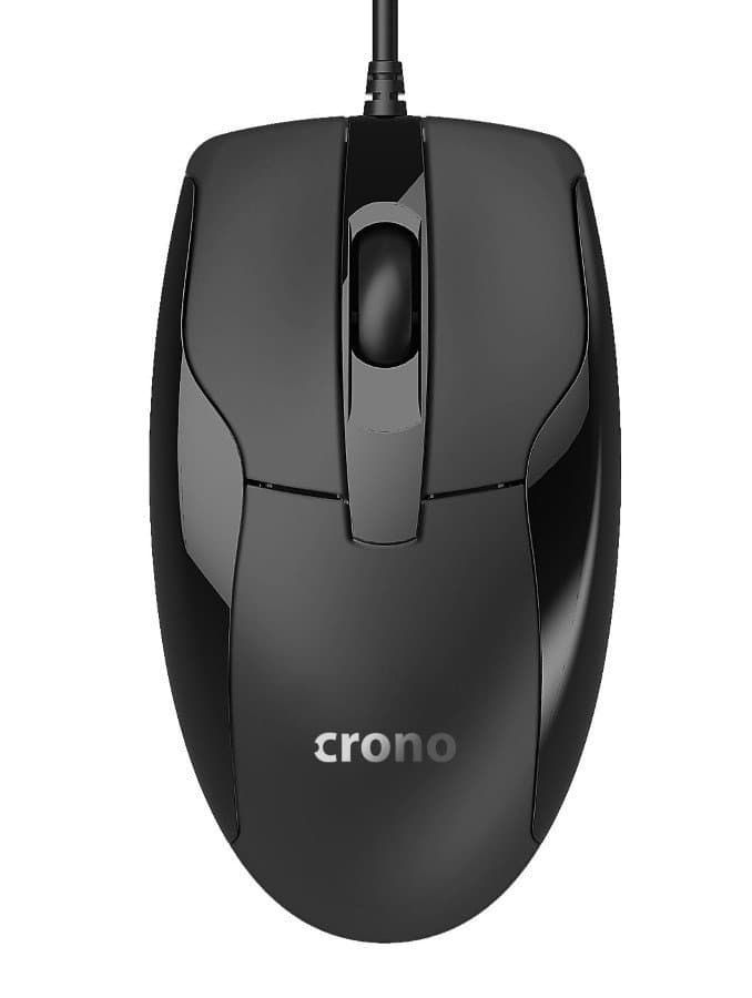 Crono CM645 Kancelářská Optická 1 000 DPI Drátová USB Černá