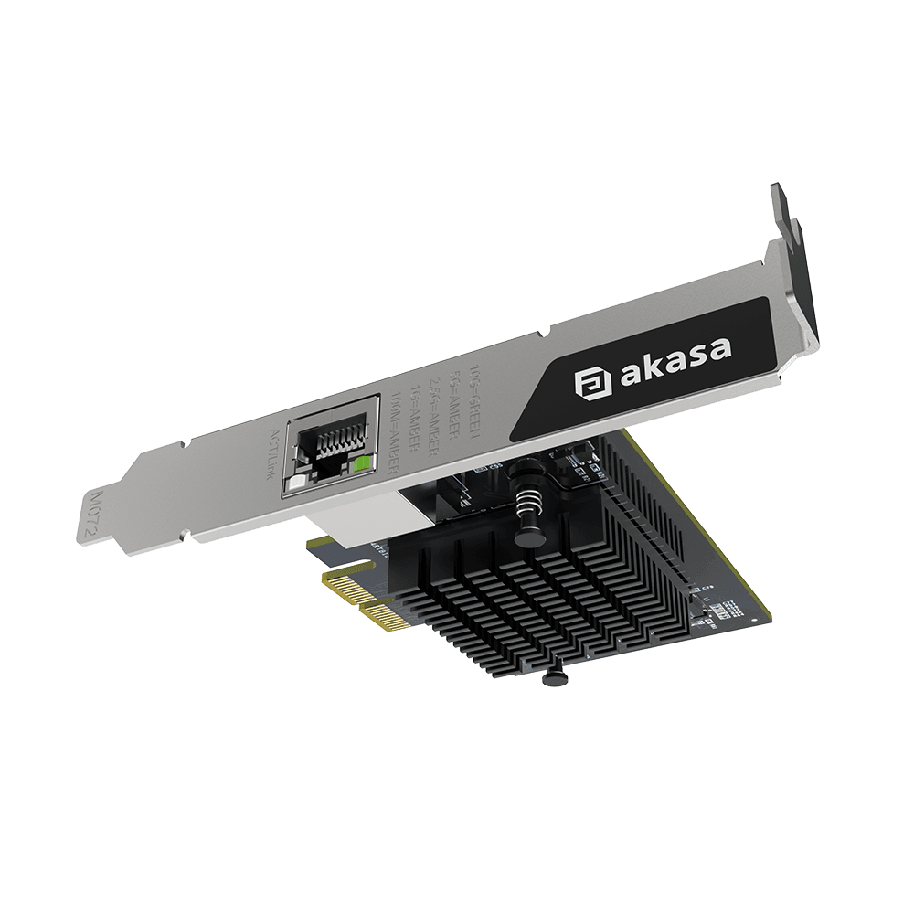 AKASA 10 Gigabit PCIe síťová karta