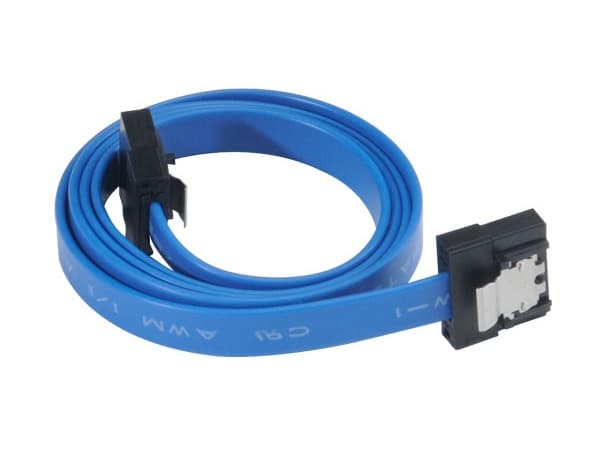 AKASA - Proslim 6Gb s SATA3 kabel - 50 cm - modrý
