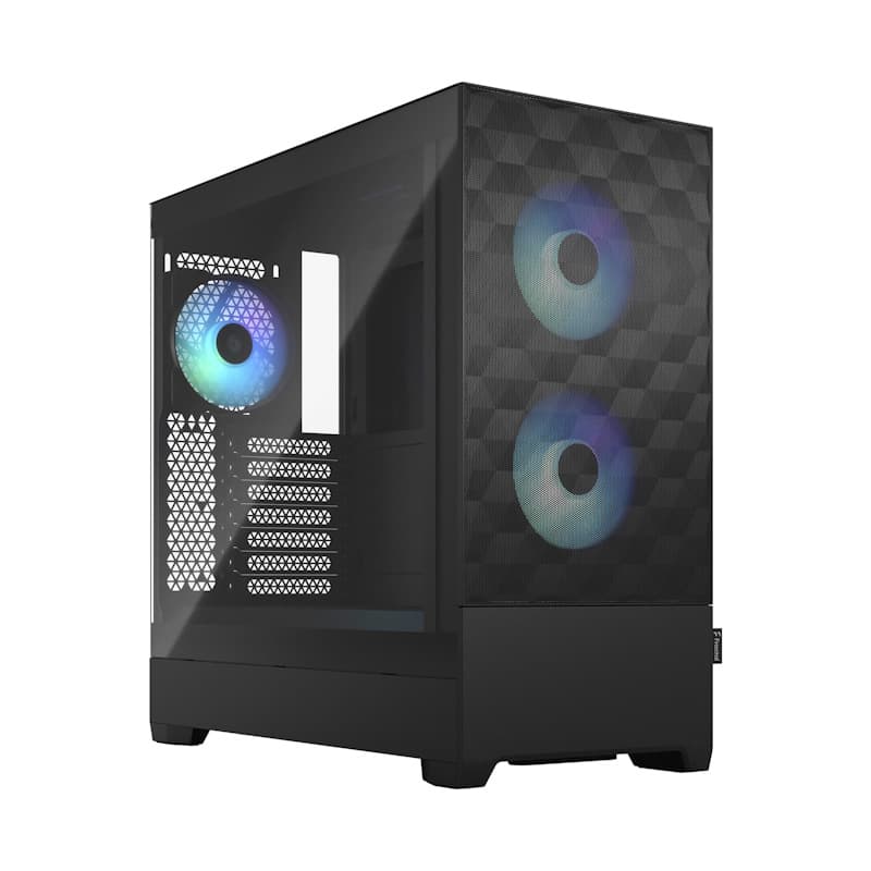 Fractal Design Pop Air RGB Black TG Clear Tint Midi Tower Transpar. Černá