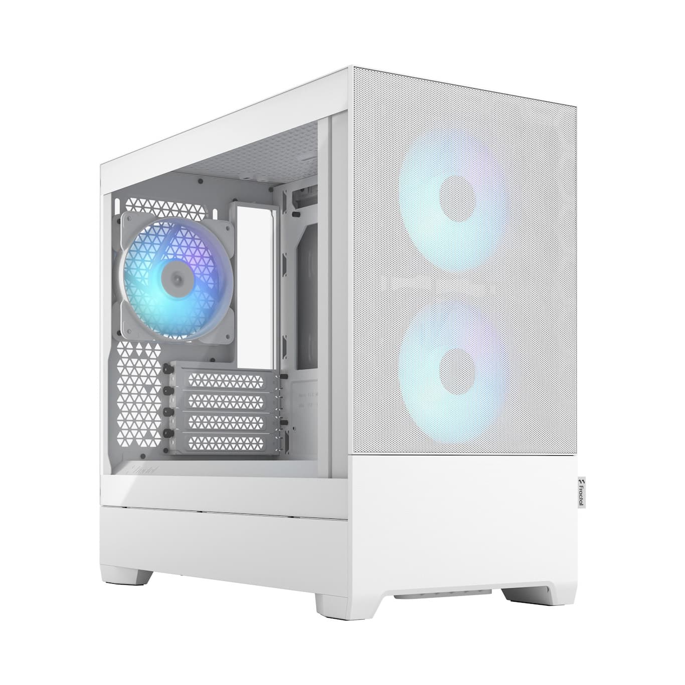 Fractal Design Pop Mini Air RGB White TG Clear Tint Micro Tower Transpar. Bílá