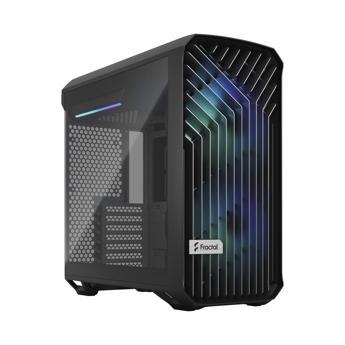 Fractal Design Torrent Compact RGB Black TG Light Midi Tower Transpar. Černá