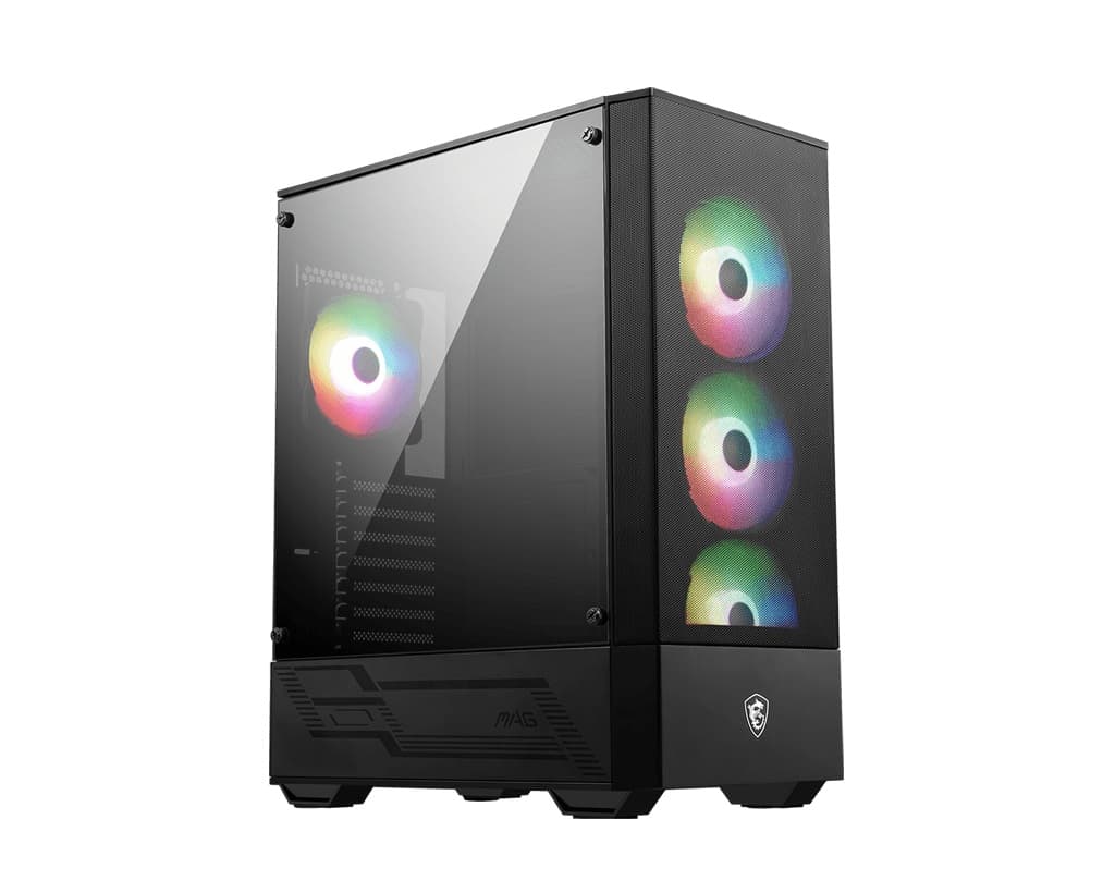 MSI MAG FORGE 112R Midi Tower Transpar. Černá