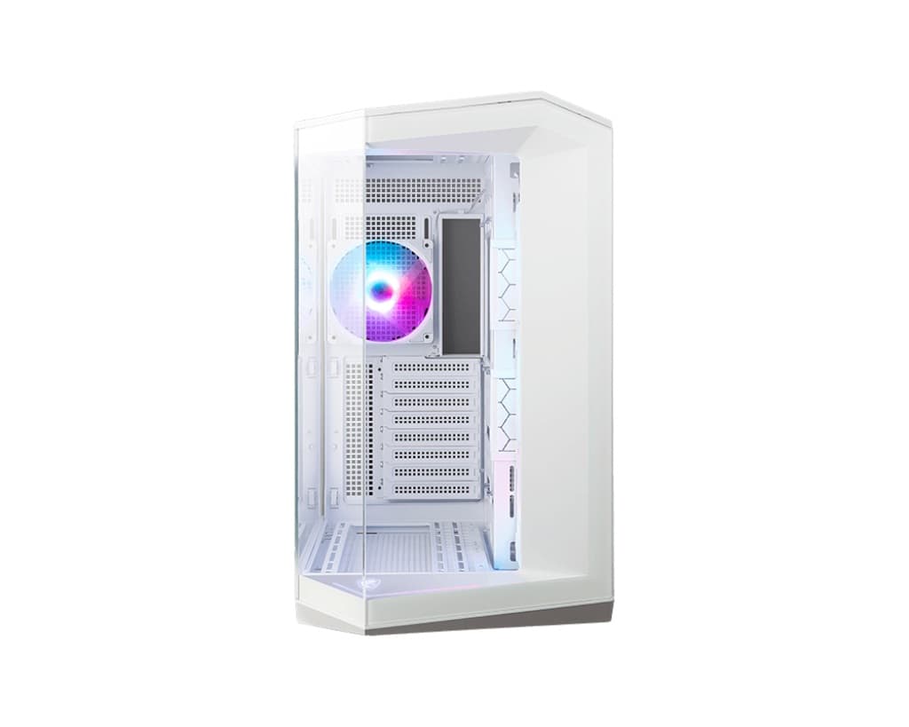 MSI MAG PANO 100R PZ Midi Tower Transpar. Bílá