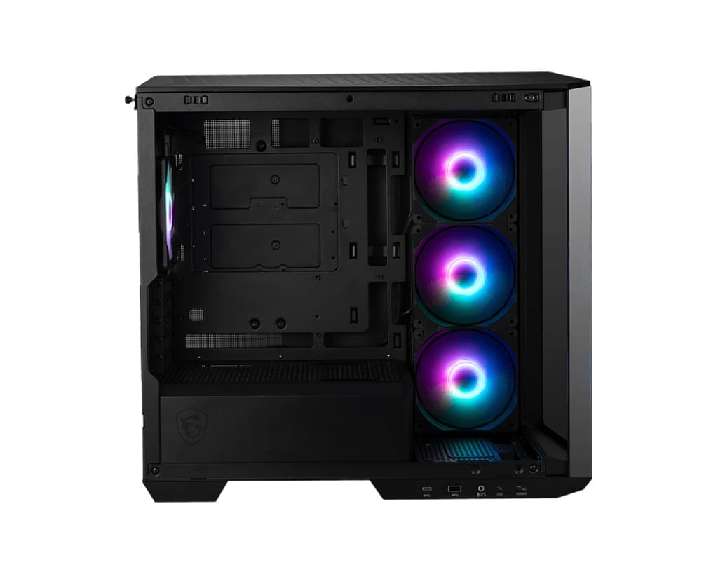MSI MAG PANO M100R PZ Micro ATX Transpar. Černá