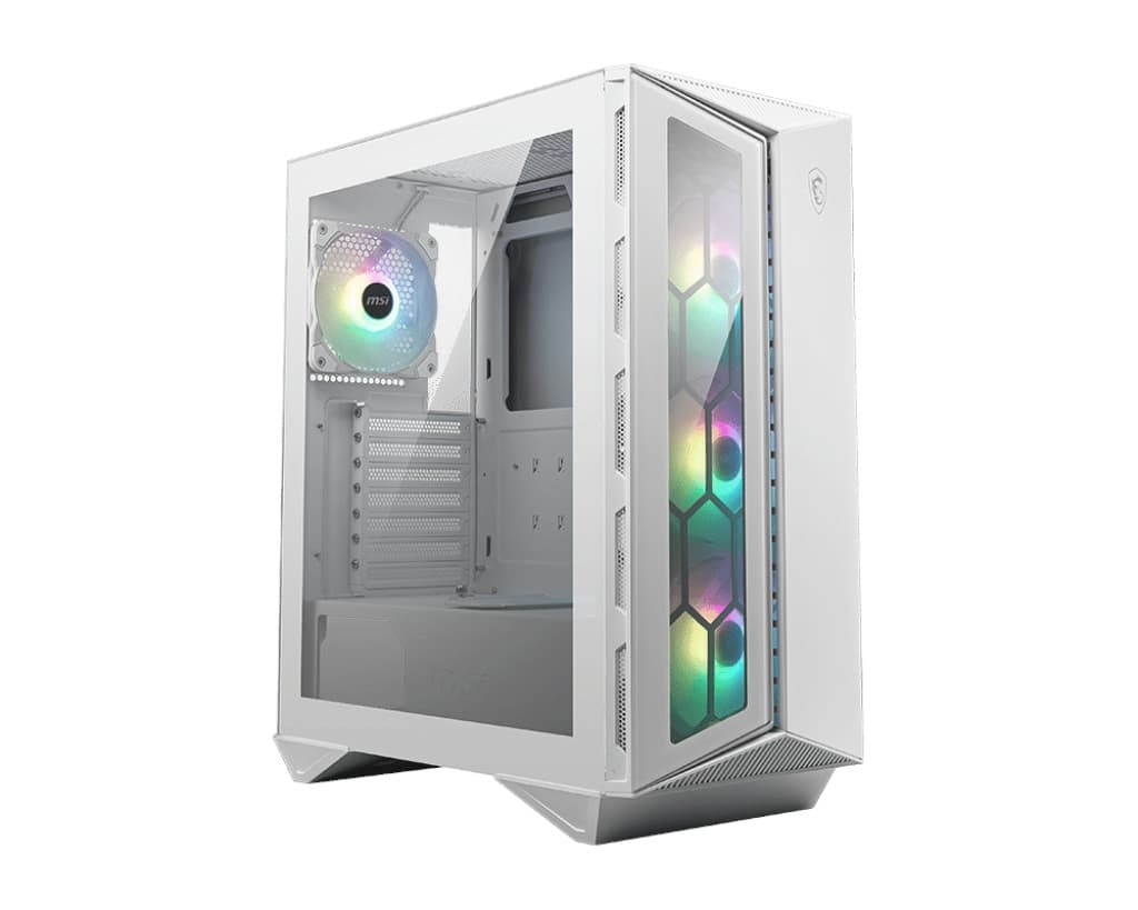 MSI MPG GUNGNIR 110R Midi Tower Transpar. Bílá