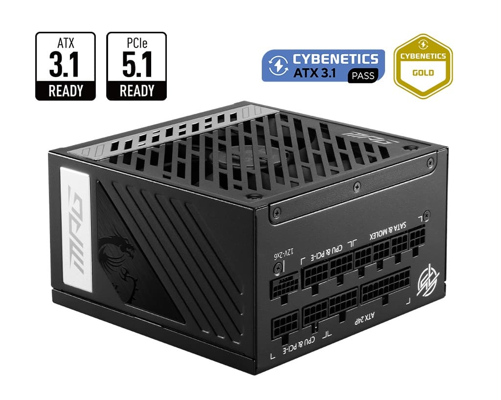 MSI zdroj MPG A1000G PCIE5 1000W 80PLUS GOLD m