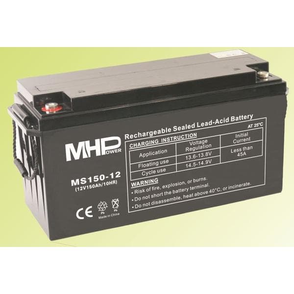 Pb akumulátor MHPower VRLA AGM 12V 150Ah (MS150-12