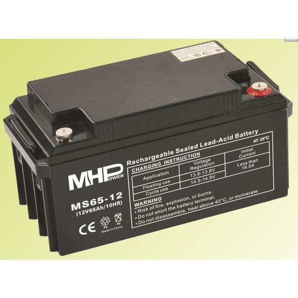 Pb akumulátor MHPower VRLA AGM 12V 65Ah (MS65-12)