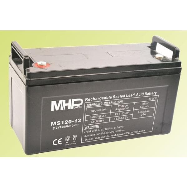 Pb akumulátor MHPower VRLA AGM 12V 120Ah (MS120-12