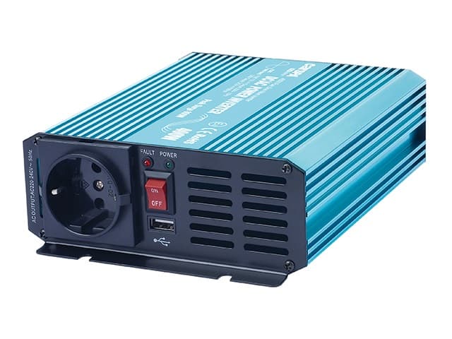 Měnič napětí Carspa P400U-242 24V 230V+USB 400W, čistá sinus