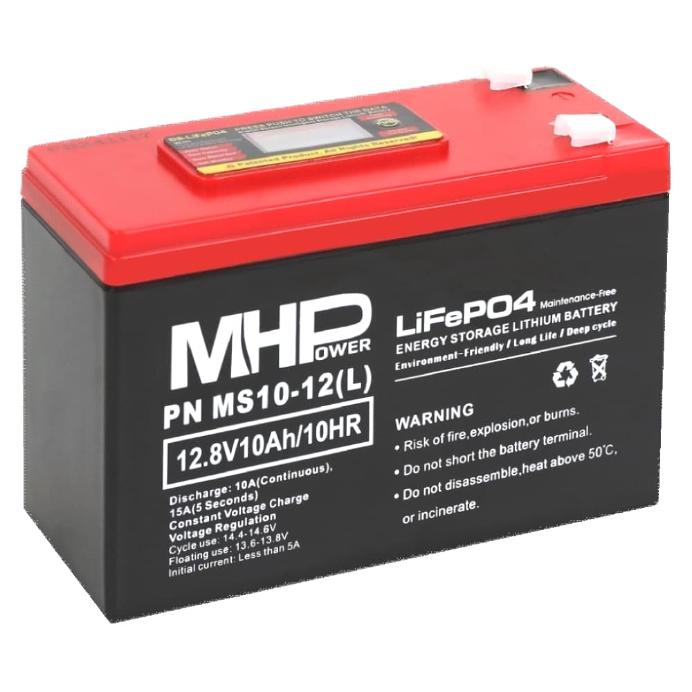 MHPower MS10-12(L) Lithium baterie LiFePO4 12V