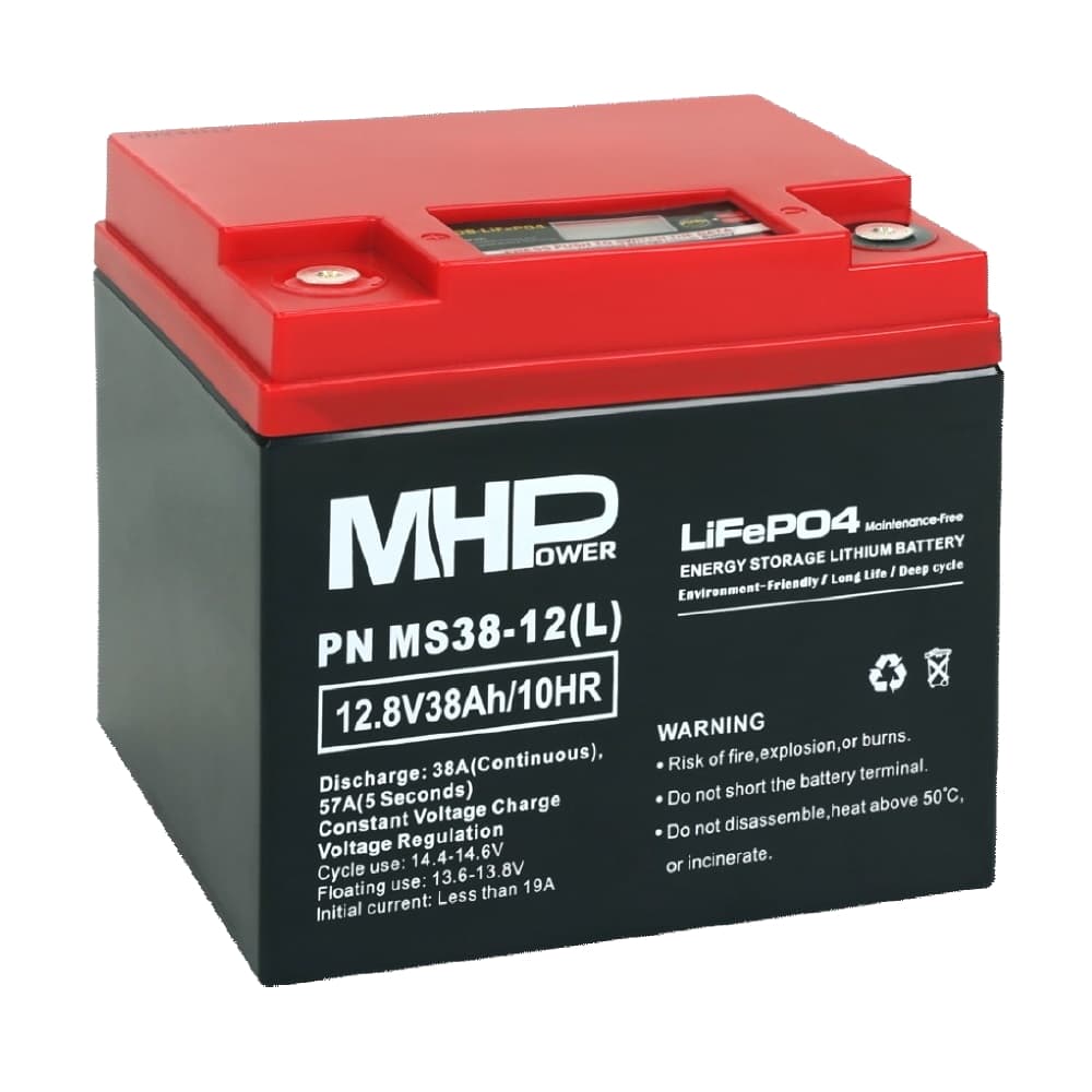 MHPower MS38-12(L) Lithium baterie LiFePO4 12V