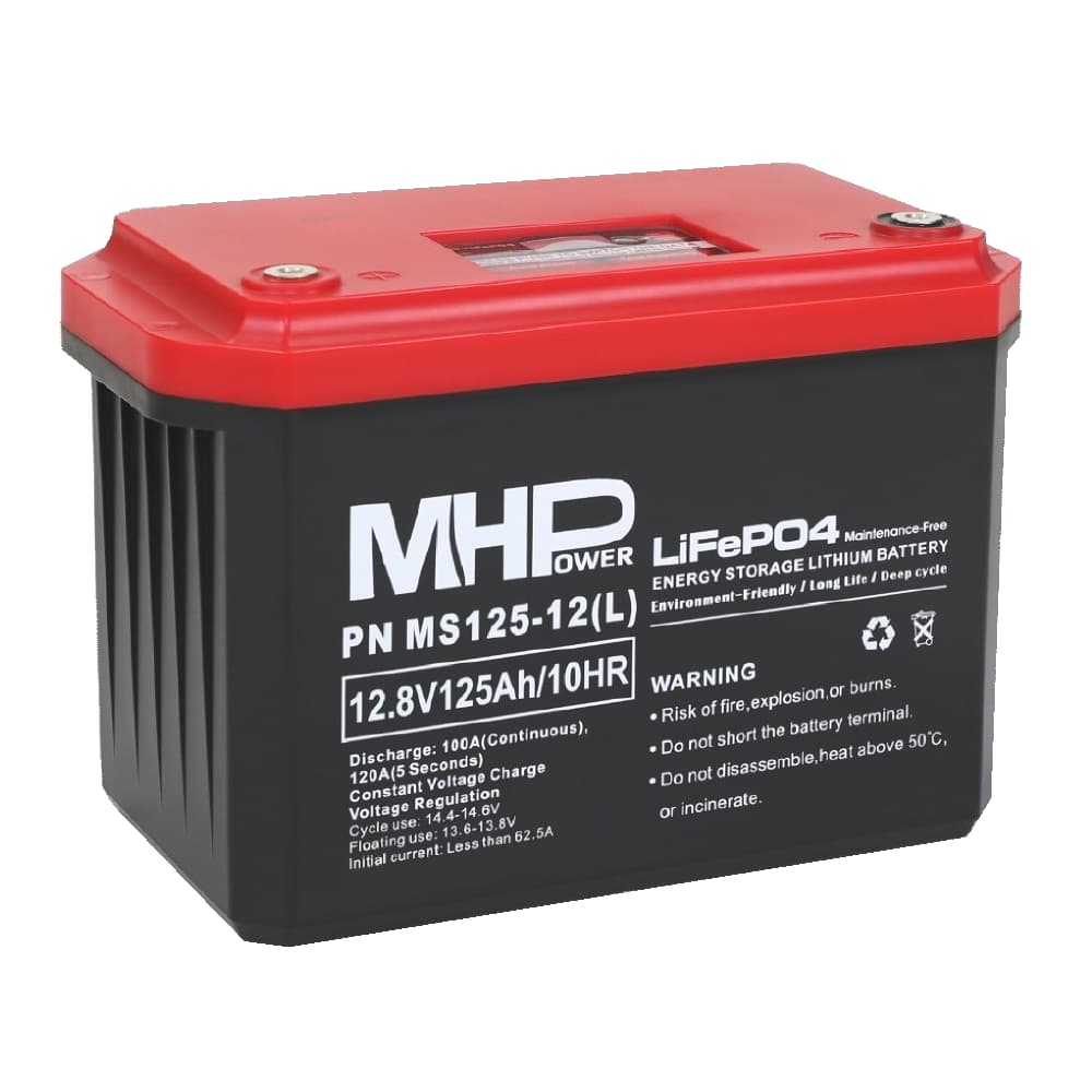 MHPower MS125-12(L) Lithium baterie LiFePO4 12V